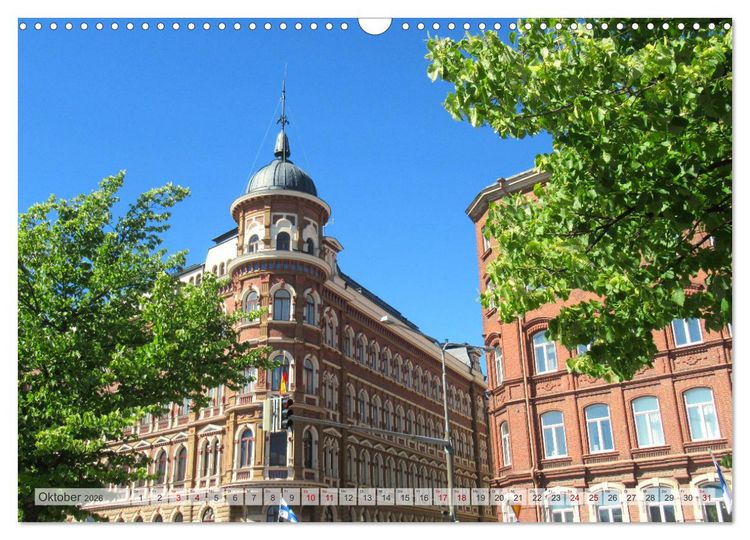 Produktbild: Helsinki und Umgebung - Eine Reise in den S&uuml;den Finnlands (Wandkalender 2026 DIN A3 quer), CALVENDO Monatskalender