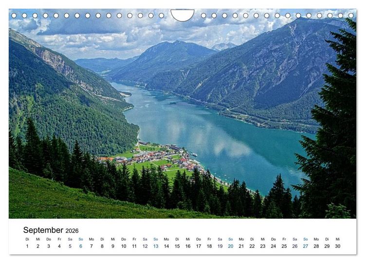 Produktbild: Pertisau am Achensee (Wandkalender 2026 DIN A4 quer), CALVENDO Monatskalender