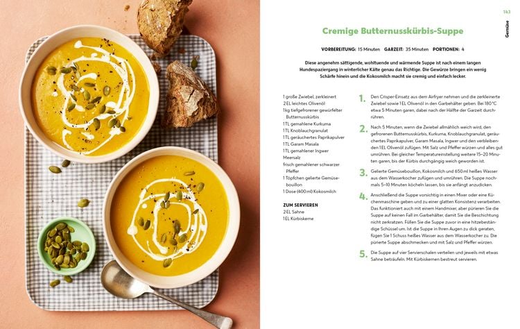 Produktbild: Das geniale Airfryer-Kochbuch: One-Basket-Gerichte