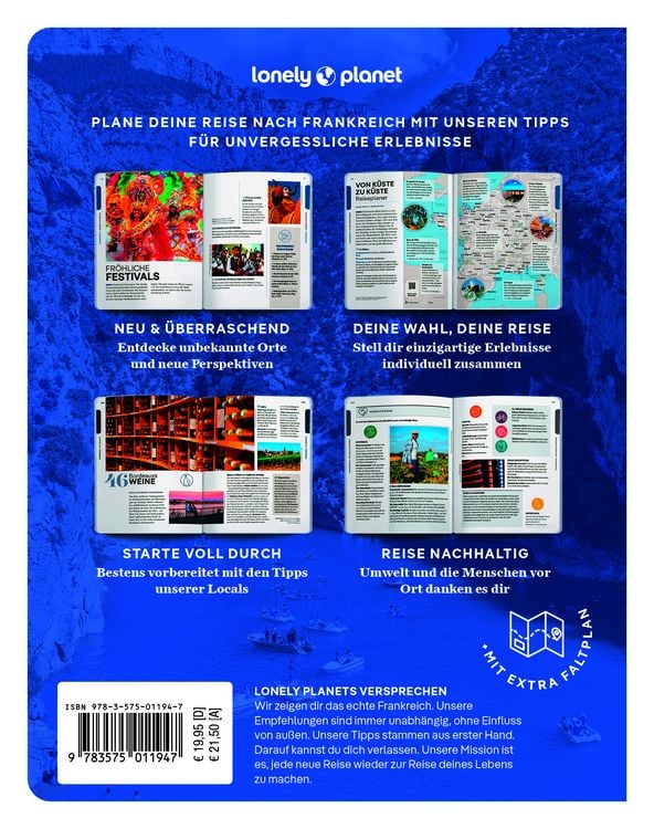 Produktbild: LONELY PLANET Reisef&uuml;hrer Entdecke Frankreich