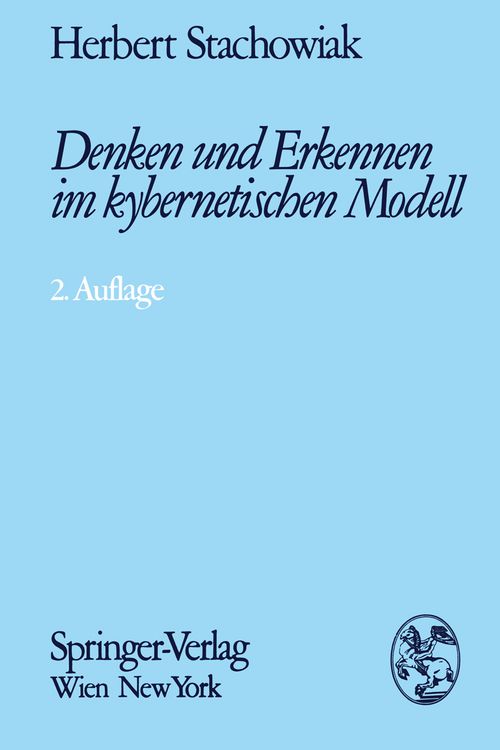 Produktbild: Denken und Erkennen im kybernetischen Modell