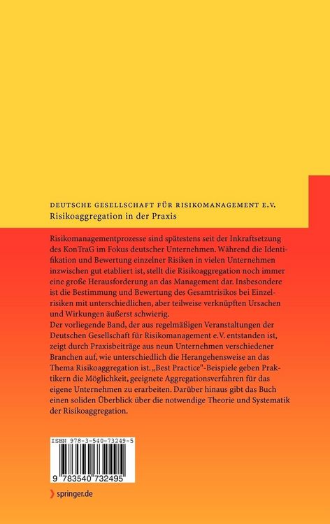 Produktbild: Risikoaggregation in der Praxis