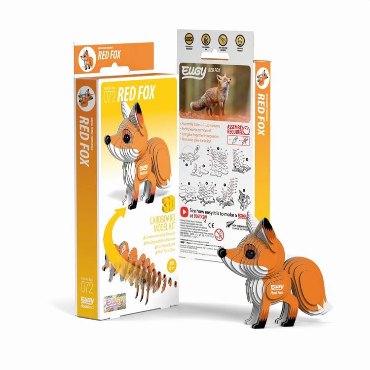 Produktbild: EUGY - 3D Bastelset Fuchs