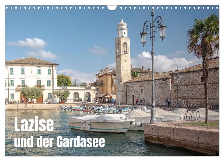 Produktbild: Lazise und der Gardasee (Wandkalender 2026 DIN A3 quer), CALVENDO Monatskalender
