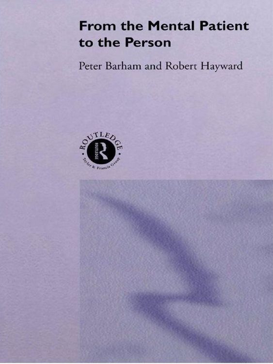 Produktbild: From the Mental Patient to the Person