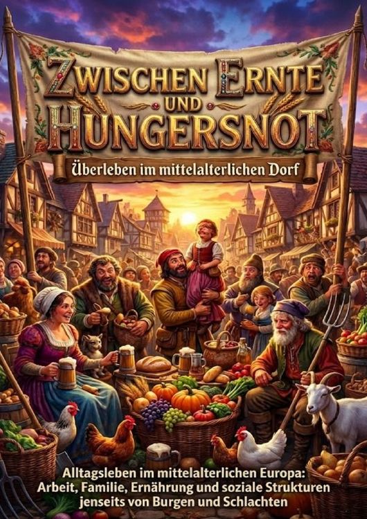 Produktbild: Zwischen Ernte und Hungersnot: &Uuml;berleben im mittelalterlichen Dorf