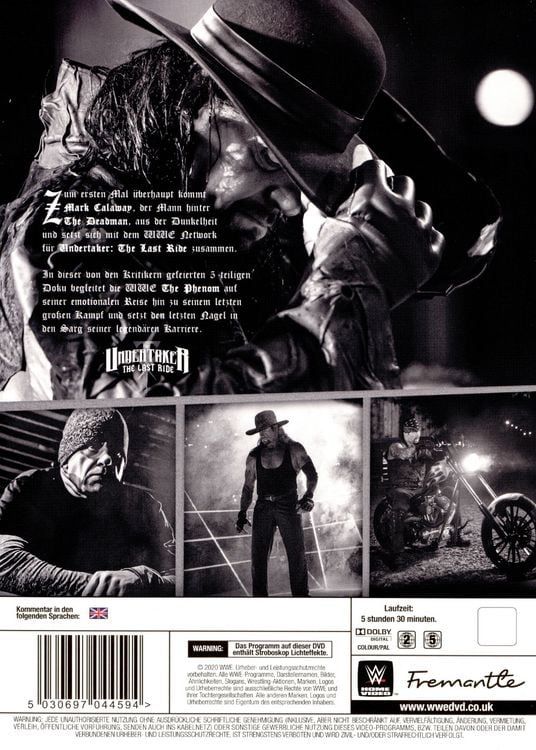 Wwe Network Watch Undertaker Last Ride Free Watch Undertaker The