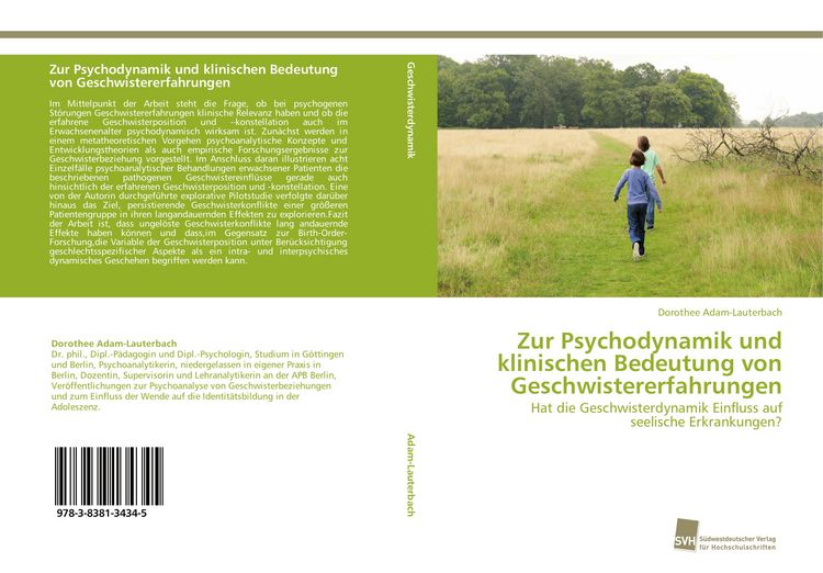 Produktbild: Zur Psychodynamik und klinischen Bedeutung von Geschwistererfahrungen