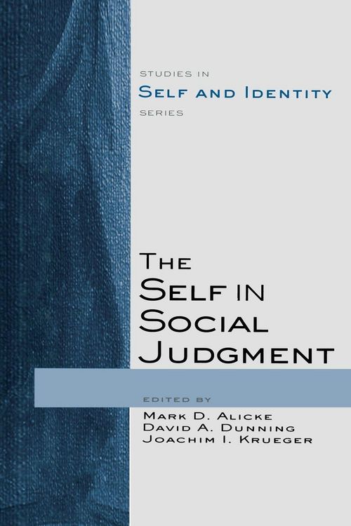 Produktbild: The Self in Social Judgment