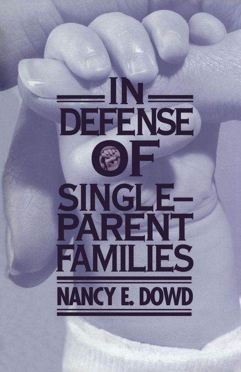 Produktbild: In Defense of Single-Parent Families