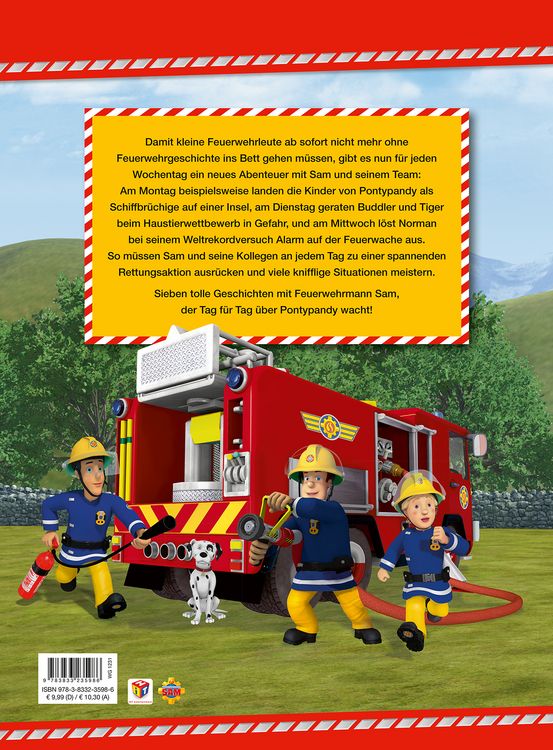 Produktbild: Feuerwehrmann Sam: Eine Woche voller Feuerwehrgeschichten