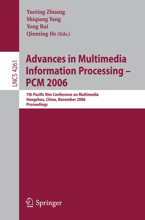 Produktbild: Advances in Multimedia Information Processing - PCM 2006