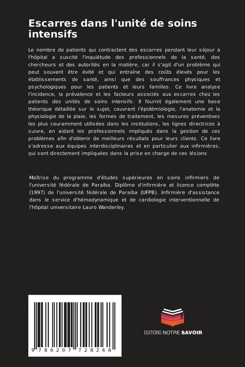 Produktbild: Escarres dans l'unit&eacute; de soins intensifs