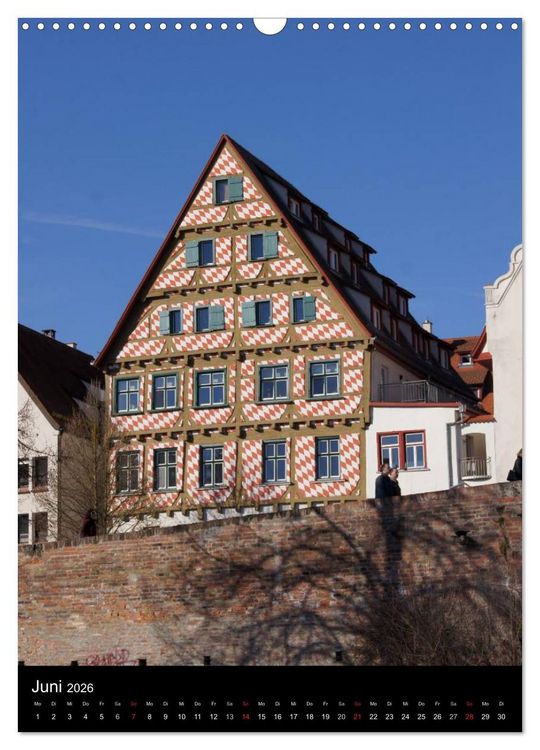 Produktbild: Ulm an der Donau (Wandkalender 2026 DIN A3 hoch), CALVENDO Monatskalender