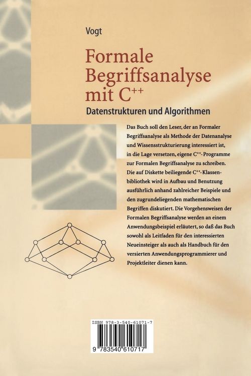 Produktbild: Formale Begriffsanalyse mit C++