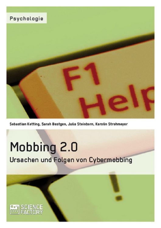 Produktbild: Mobbing 2.0 - Ursachen und Folgen von Cybermobbing