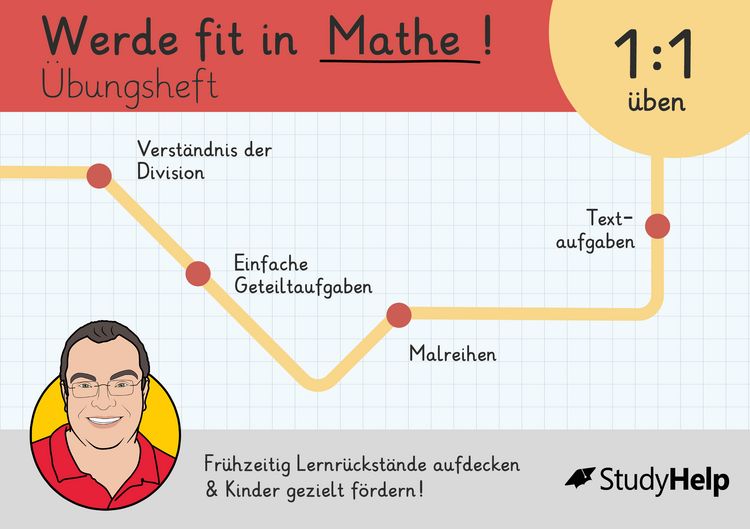 Produktbild: Werde fit in Mathe: Einsdurcheins (1:1) &uuml;ben