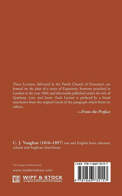Produktbild: Lectures on St. Paul's Epistle to the Philippians, Fourth Edition