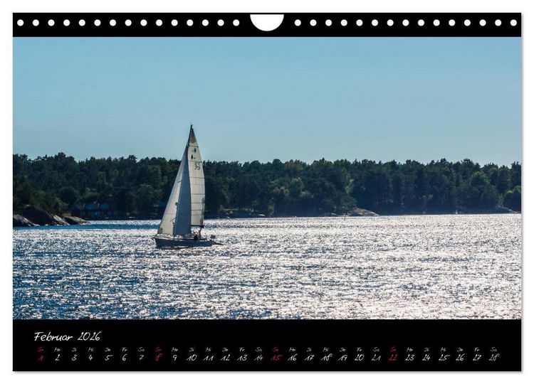Produktbild: Stockholm und seine Sch&auml;ren (Wandkalender 2026 DIN A4 quer), CALVENDO Monatskalender
