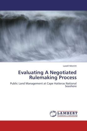 Produktbild: Merritt, L: Evaluating A Negotiated Rulemaking Process