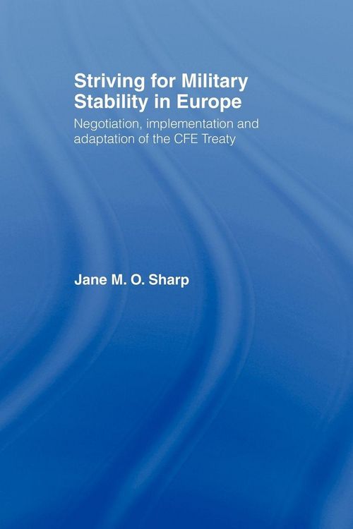 Produktbild: Striving for Military Stability in Europe
