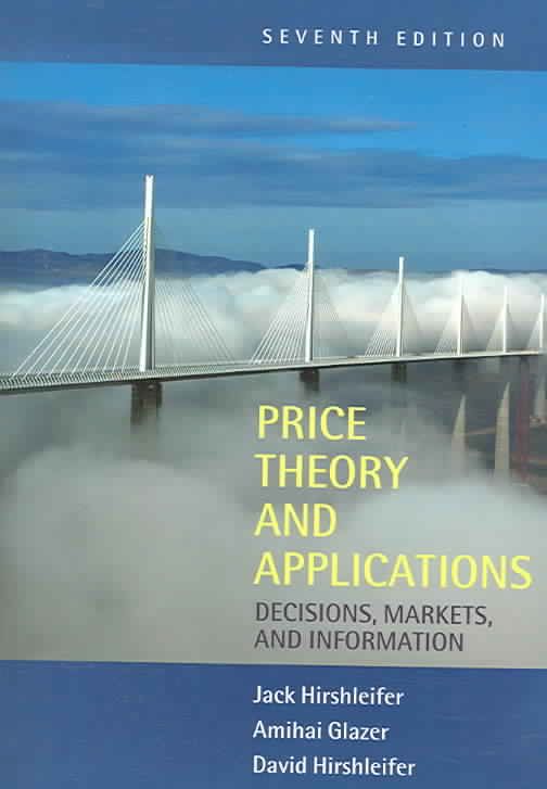 Produktbild: Price Theory and Applications