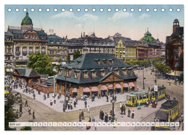 Produktbild: Deutschland in der Kaiserzeit (Tischkalender 2027 DIN A5 quer), CALVENDO Monatskalender