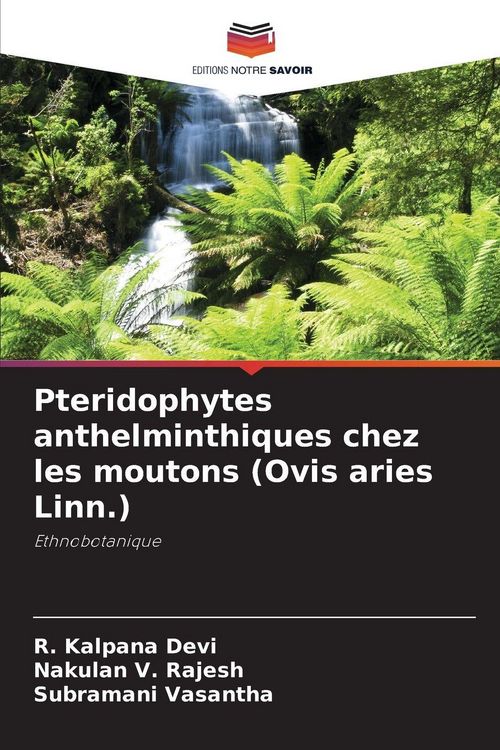Produktbild: Pteridophytes anthelminthiques chez les moutons (Ovis aries Linn.)