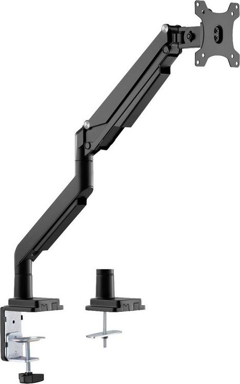 Produktbild: Digitus Monitor-Tischhalterung DA-90394 1 Display(s) 38,1 cm (15") - 81,3 cm (32") Schwarz Drehbar, H&ouml;henverstellbar, Neigbar, Rotierbar, Schwenkbar