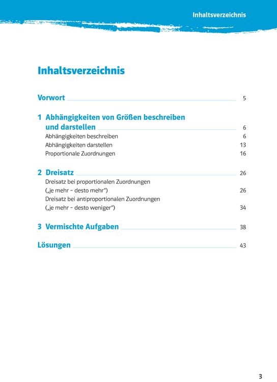 Produktbild: Klett 10-Minuten-Training Mathematik Dreisatz 6./7. Klasse