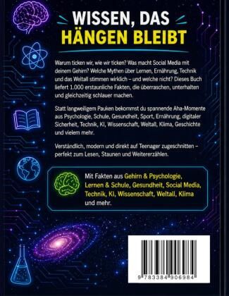 Produktbild: Hirn statt Handy - 1.000 erstaunliche Fakten f&uuml;r Teenager