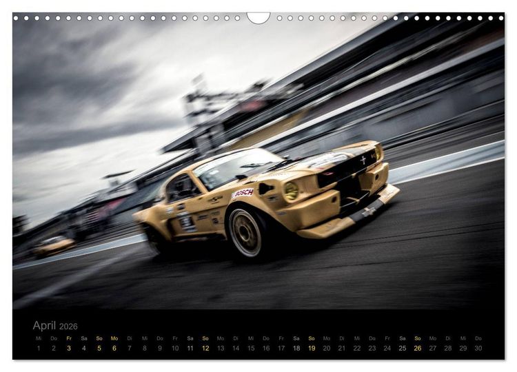 Produktbild: Flying Ford Mustang (Wandkalender 2026 DIN A3 quer), CALVENDO Monatskalender