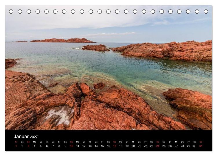 Produktbild: Sardinien - die sch&ouml;nsten Emotionen der Insel (Tischkalender 2027 DIN A5 quer), CALVENDO Monatskalender