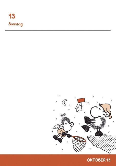 Produktbild: Sheepworld Terminkalender A6 2013