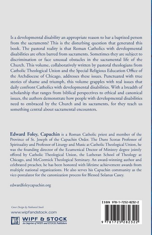 Produktbild: Developmental Disabilities and Sacramental Access