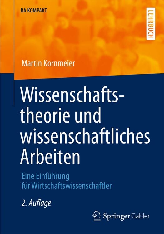 Produktbild: Wissenschaftstheorie und wissenschaftliches Arbeiten