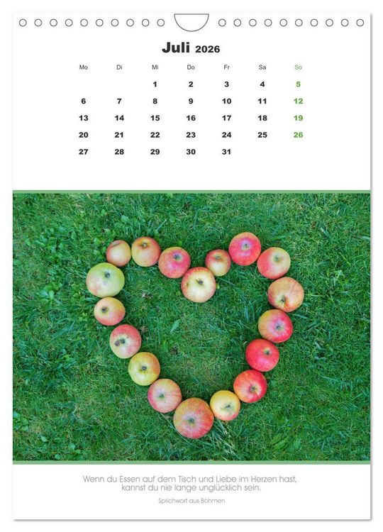 Produktbild: Attraktive Herzmotive 2026 (Wandkalender 2026 DIN A4 hoch), CALVENDO Monatskalender