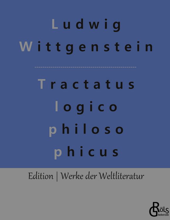 Produktbild: Logisch-philosophische Abhandlung