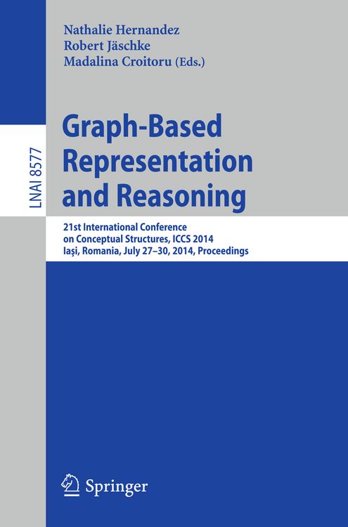 Produktbild: Graph-Based Representation and Reasoning