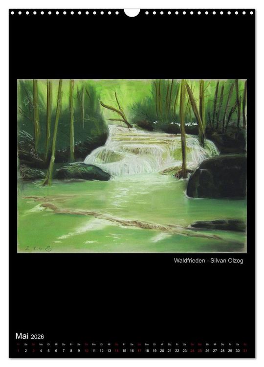 Produktbild: Kunstkalender der Moerser Palette e.V. (Wandkalender 2026 DIN A3 hoch), CALVENDO Monatskalender