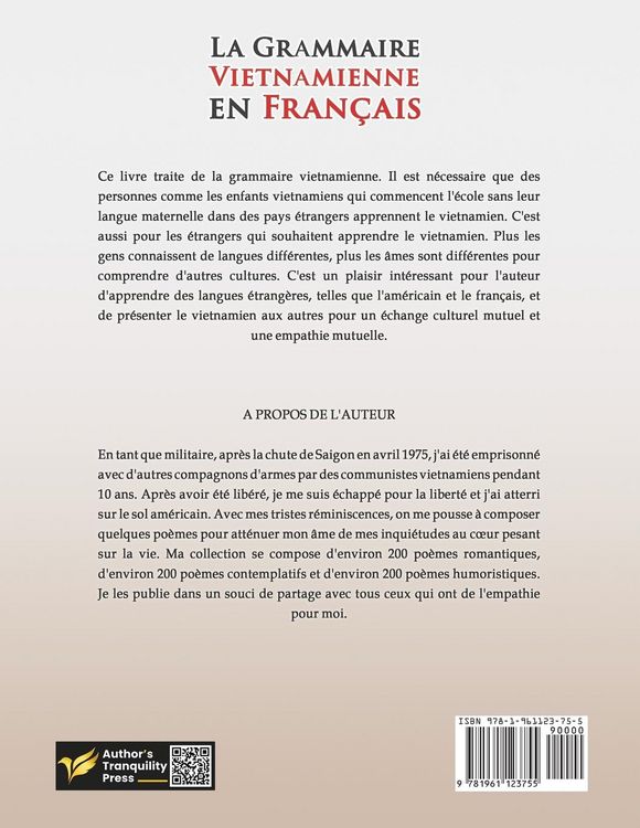 Produktbild: La Grammaire Vietnamienne en Fran&ccedil;ais