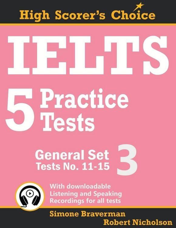 Produktbild: IELTS 5 Practice Tests, General Set 3