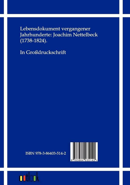 Produktbild: Die Geschichte des Seefahrers Joachim Nettelbeck