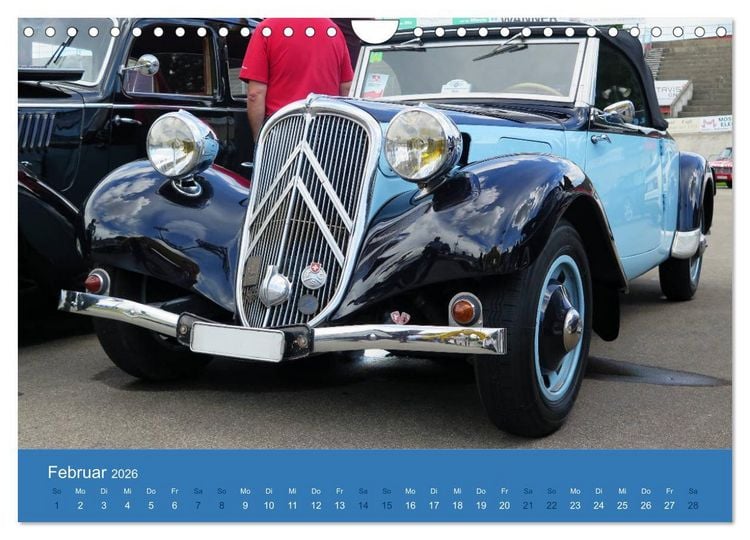Produktbild: Citroen Traction Avant (Wandkalender 2026 DIN A4 quer), CALVENDO Monatskalender