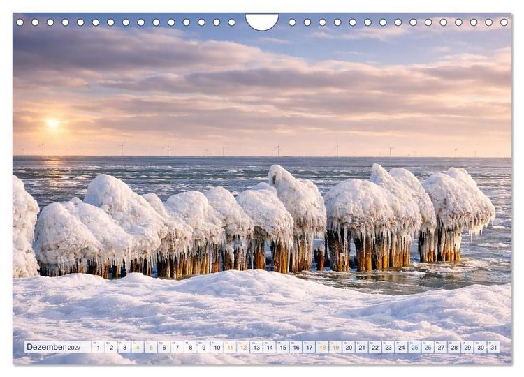 Produktbild: Inseltr&auml;ume R&uuml;gen &ndash; 12 Monate pure Ostsee-Magie (Wandkalender 2027 DIN A4 quer), CALVENDO Monatskalender
