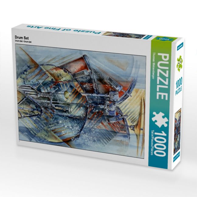 Produktbild: CALVENDO Puzzle Drum Set | 1000 Teile Lege-Gr&ouml;&szlig;e 64x48cm Foto-Puzzle f&uuml;r gl&uuml;ckliche Stunden