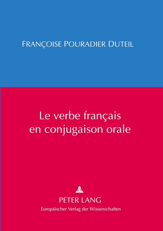 Produktbild: Le verbe fran&ccedil;ais en conjugaison orale