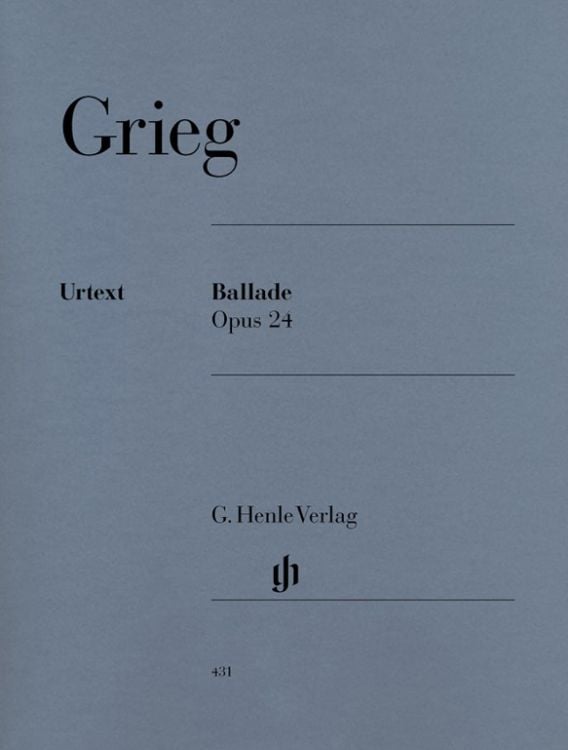 Bild vom Artikel Edvard Grieg - Ballade op. 24 vom Autor Edvard Grieg