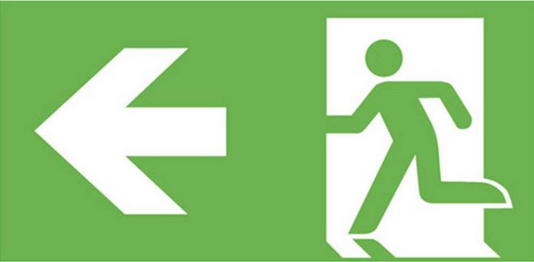 Produktbild: B-Safety BR 559 030 Fluchtweg-Notbeleuchtung Deckenaufbaumontage