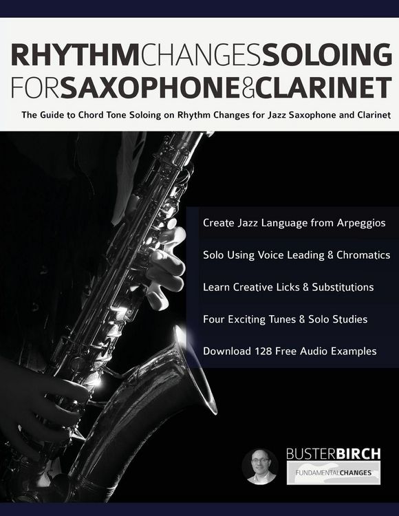 Produktbild: Rhythm Changes Soloing for Saxophone & Clarinet